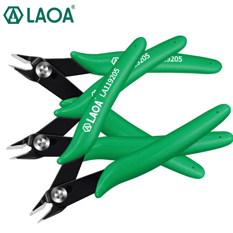 

LAOA High Quality Diagonal Pliers Electronic Shears 5 Inch SK5 Electric Scissors Plastic Pliers Electrician Tools