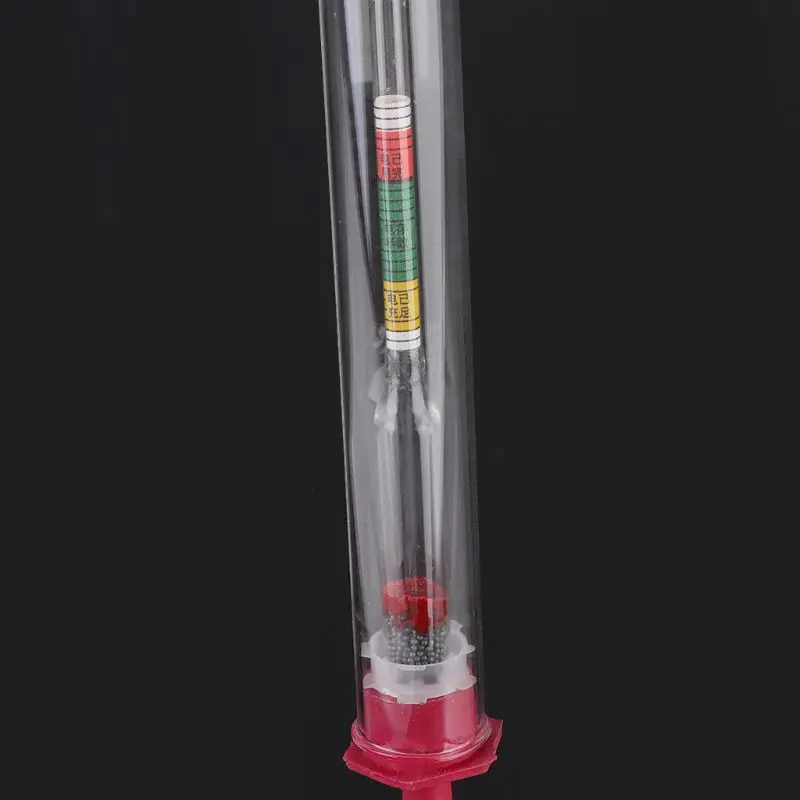 1.100-1.300 Suction Type Battery Electrolytic Hydrometer Electro-hydraulic Density Meter 