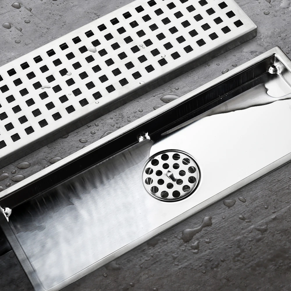 304 roestvrij staal 30 cm tege - Linear Shower Drain Stainless 304 Tile In recensie en prijs