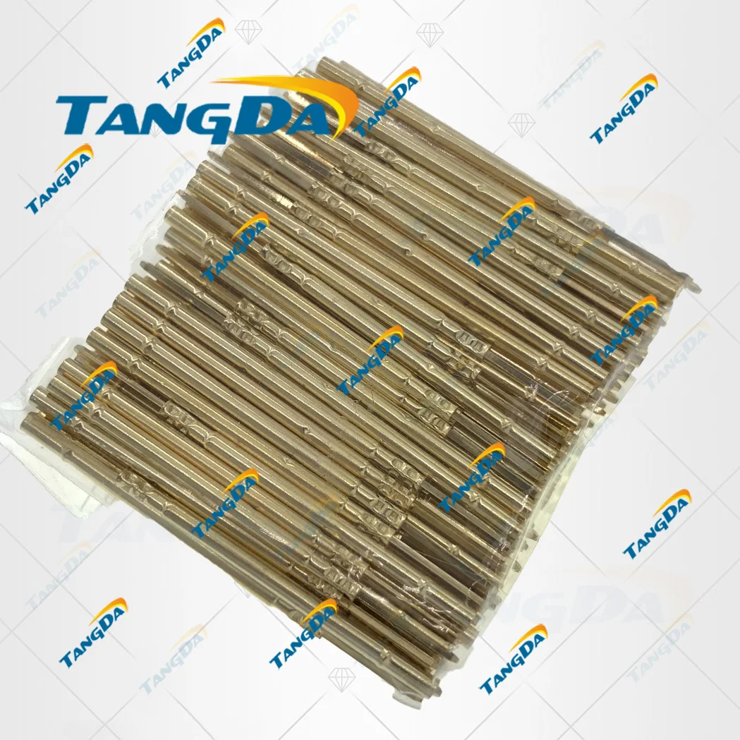 1000pcs R100-3W H 5mm L38.3mm P100 R100 3W test probe pogo pin receptacle fit P100 series TANGDA connectors 3A Test Tool DIY