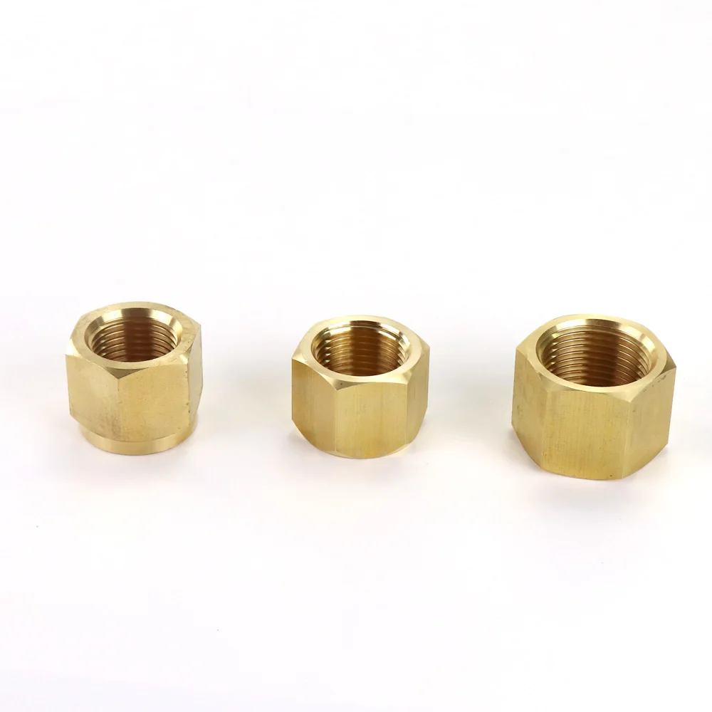 New W21.8-14  G3/4 or CGA320 Brass Nut Nipple Washer Set For CO2 Tank Cylinder SodaSttream Maker External Hose Adapter