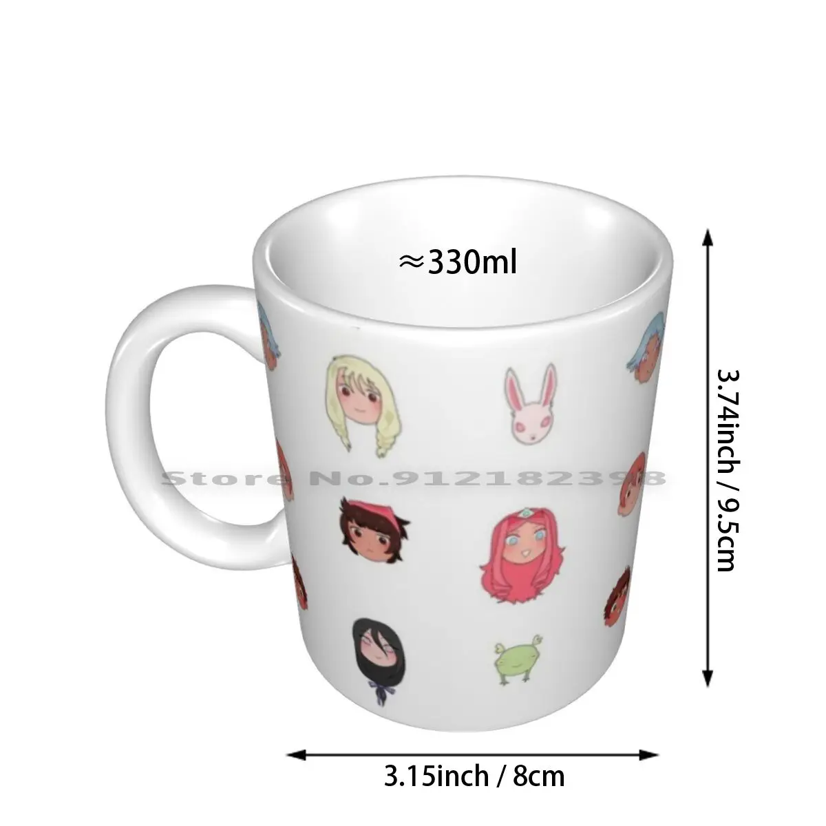 High-Class Homos Ceramic Mugs Coffee Cups Milk Tea Mug Webcomic Comic Gay Lgbt Trans Lesbian Bisexual Bi Manga Original