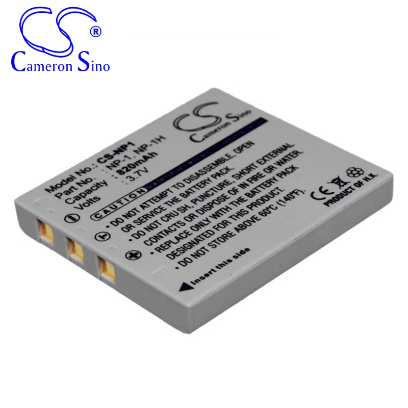MINOLTA Dimage X1 fits MINOLTA MBH-NP-1 NP-1 디지털 카메라 배터리 820mAh 3.70V 리튬 이온 배터리