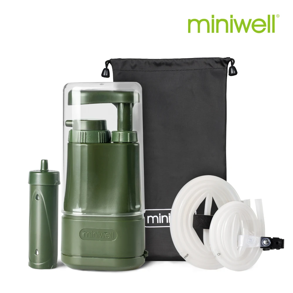 Portable Water Filter for Camping Hiking Fishing, Emergency, Survival, Disaster Preparedness, Filtration System