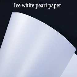 A4 Ice White Pearl Paper Laser Printing Card for making Business Invitation Cards