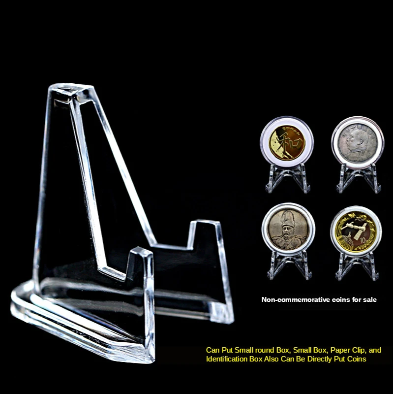 Support de Mini-présentoir de pièces de monnaie, 10 pièces, petit support pour exposition, Collection de pièces de monnaie, capsules, défi de pièces de monnaie, porte-médaille