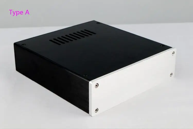 جديد 2106 هيكل hifi preamp كامل الألومنيوم لتقوم بها بنفسك صندوق مكبر للصوت