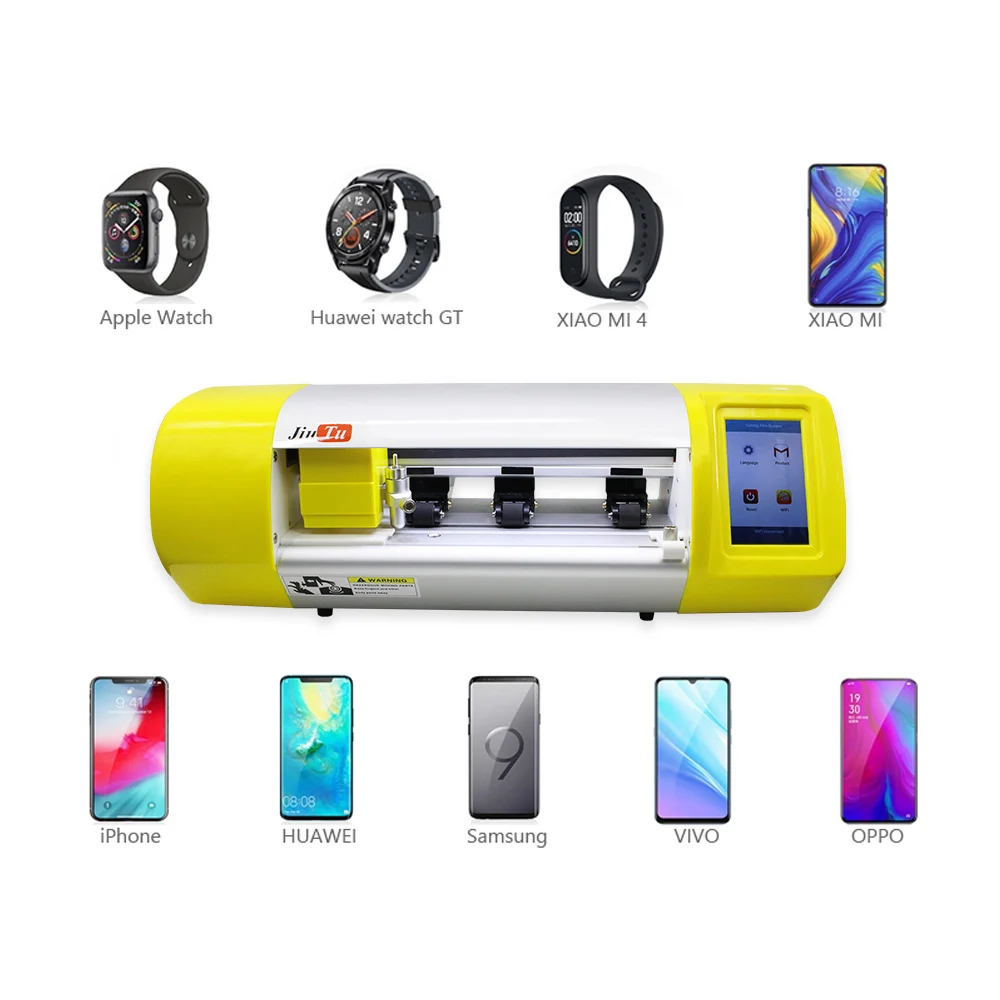 Jiutu TPU Film Cutting Machine Mobile Phone Built In Computer Screen Protector Hydrogel Film Cutter Plotter