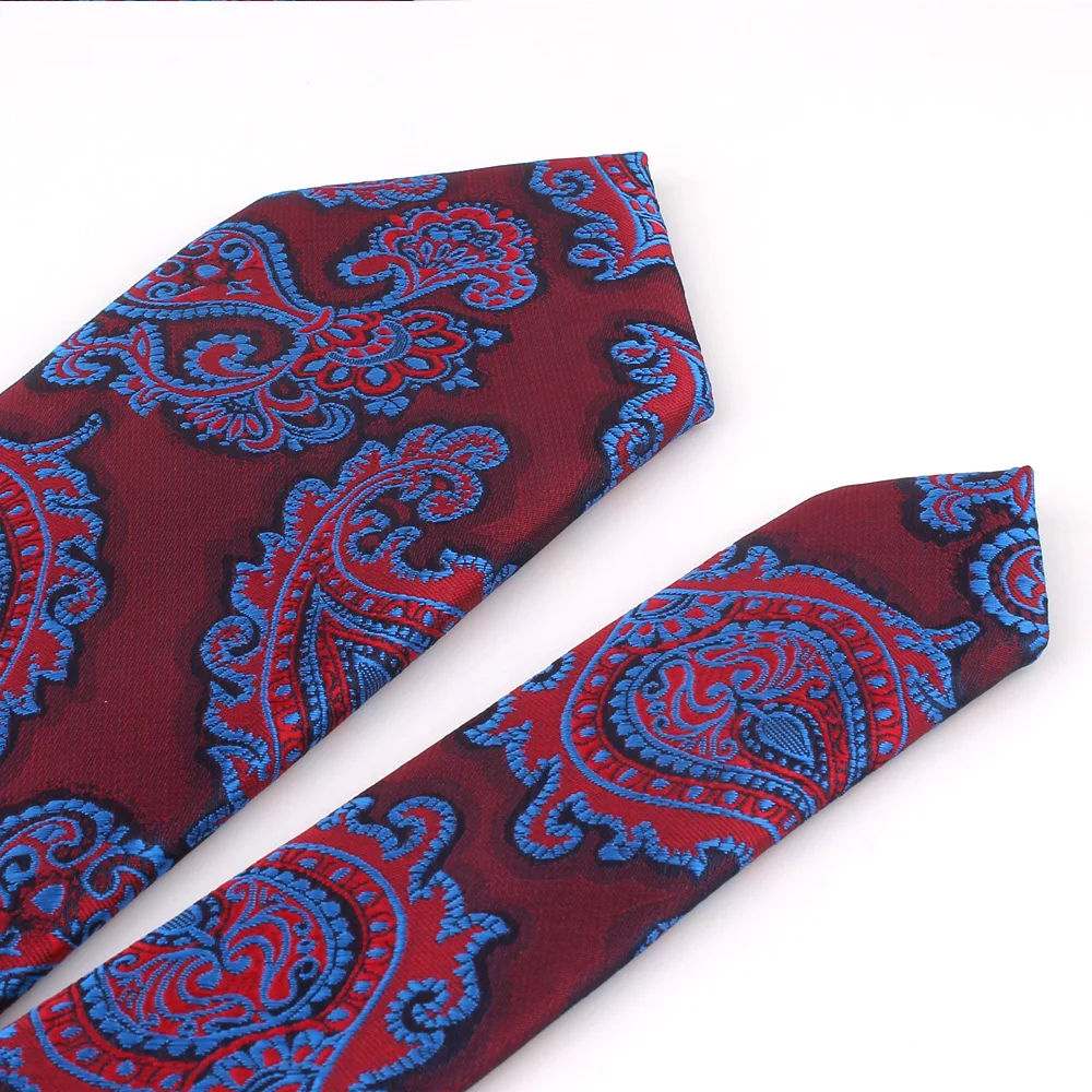 New Classic Tie Floral Woven Neck Tie For Wedding Business Suits Groom Paisley Ties Men\'s Necktie Jacquard Neck Wear Gifts