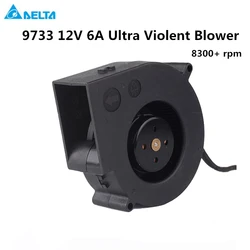 New original BFB1012UH 12V 6A high current ultra-violent turbo exhaust fan blower outdoor grill 9733 small portable cooling fan