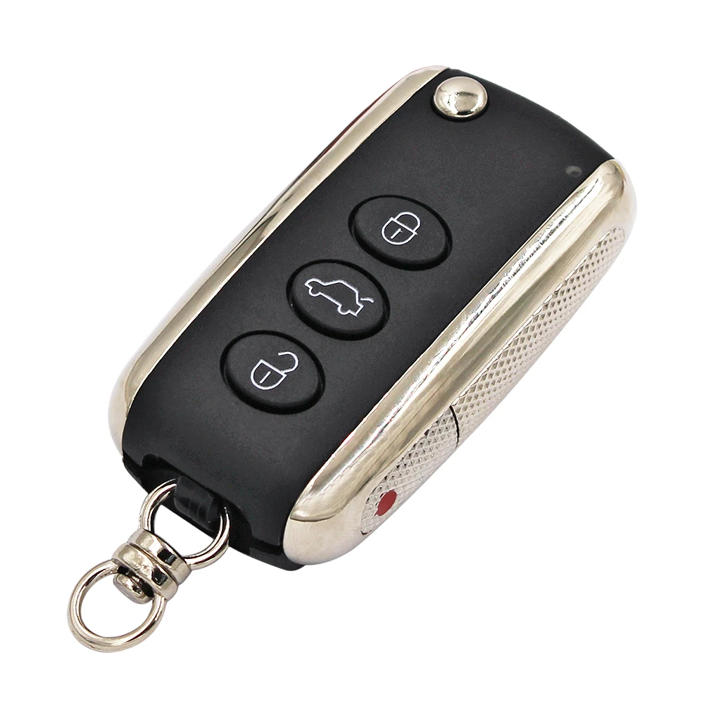 Smart Keyless Go 3+1 Button Remote Key ASK 433Mhz ID46 chip dla Bentley Continental GT GTC Flying Spur FCC KR55WK45031