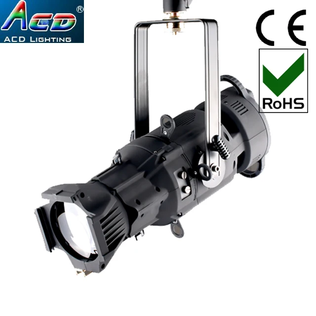 NEW 180w 4in1 RGBW led ellipsoidal light,led gobo projector light, led theatre lighting, led profile spot light