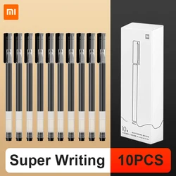 Xiaomi MI-bolígrafos de gel de alta capacidad, 10 unidades por juego, adecuados para examen