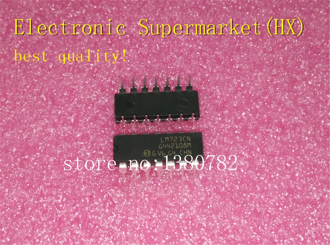 

Free Shipping 50pcs/lots LM723CN LM723 DIP-14 New original IC In stock!