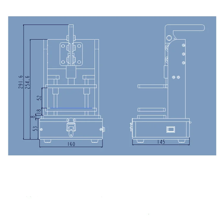 PCBA Test Rack PCB Universal Embryo Frame Rack Circuit Board Fixture Testing Jig Y