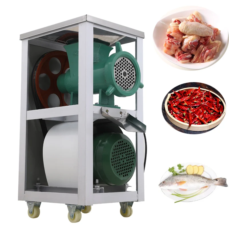 

Commercial mincer industrial used electric commerical meat and bone grinder Bone crusher