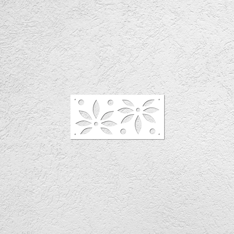 50cm 60cm Stencil For Wall Large Decor Paint Mandala Painting Furniture Template Niche Tiles Blossoms Flower Petal Listello S126