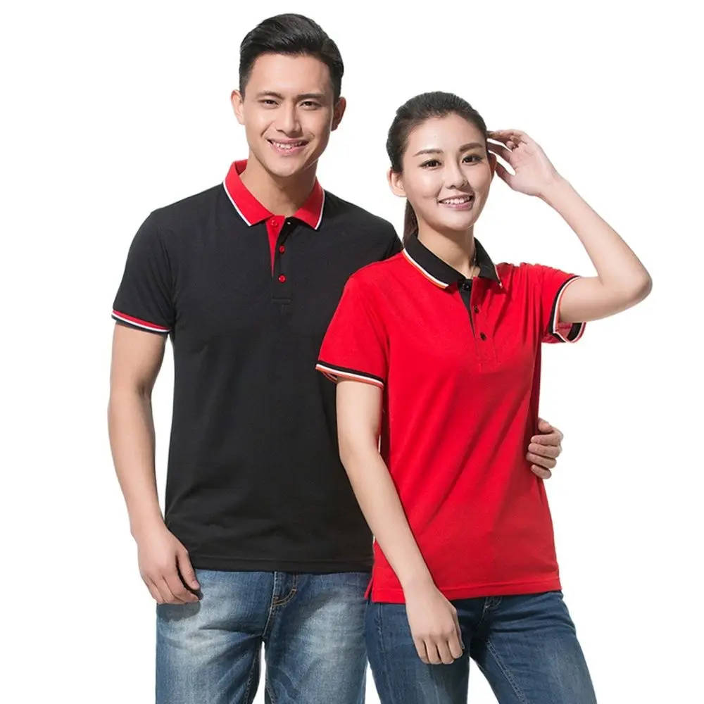 Hotel Waiter Shirt Short Sleeved T-shirt Uniform Fast Food Cooking Clothing Work Clothes