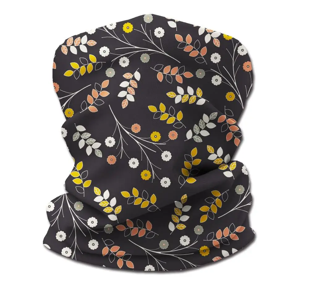 High Quality Wholesale Multi Magic Outdoor Sports Cooling Tube Face Cover Bandana Tubular Floral Lightweight Scarf For Cycling