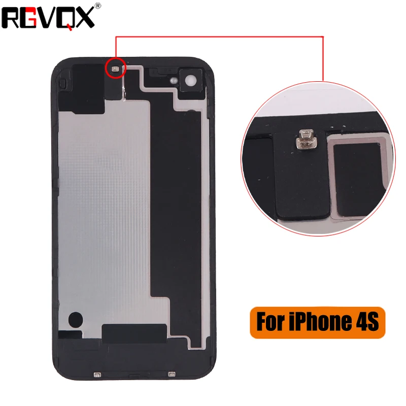 Original New Battery Cover For iphone 4 4G Replacement Black White Housing Case Replace Repair