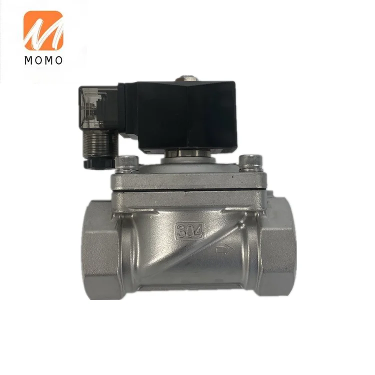 

High Pressure Stainless Steel Electric Water Valve Solenoid Valve 24V For Water Treatment