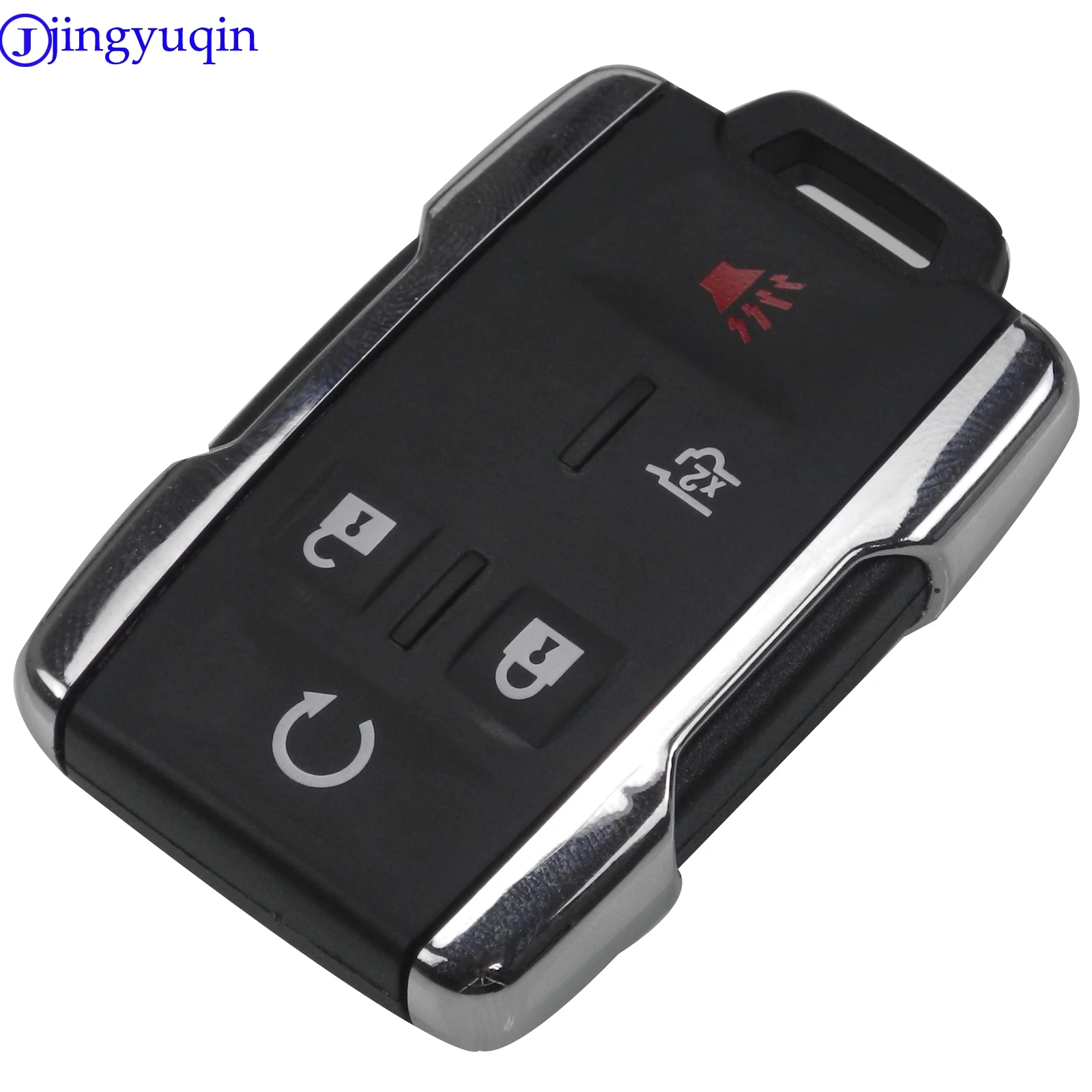 jingyuqin 50p 5 Buttons Remote Car Key Blank Keyless Entry Fob Shell Transmitter For Chevrolet GMC Truck Smart Key