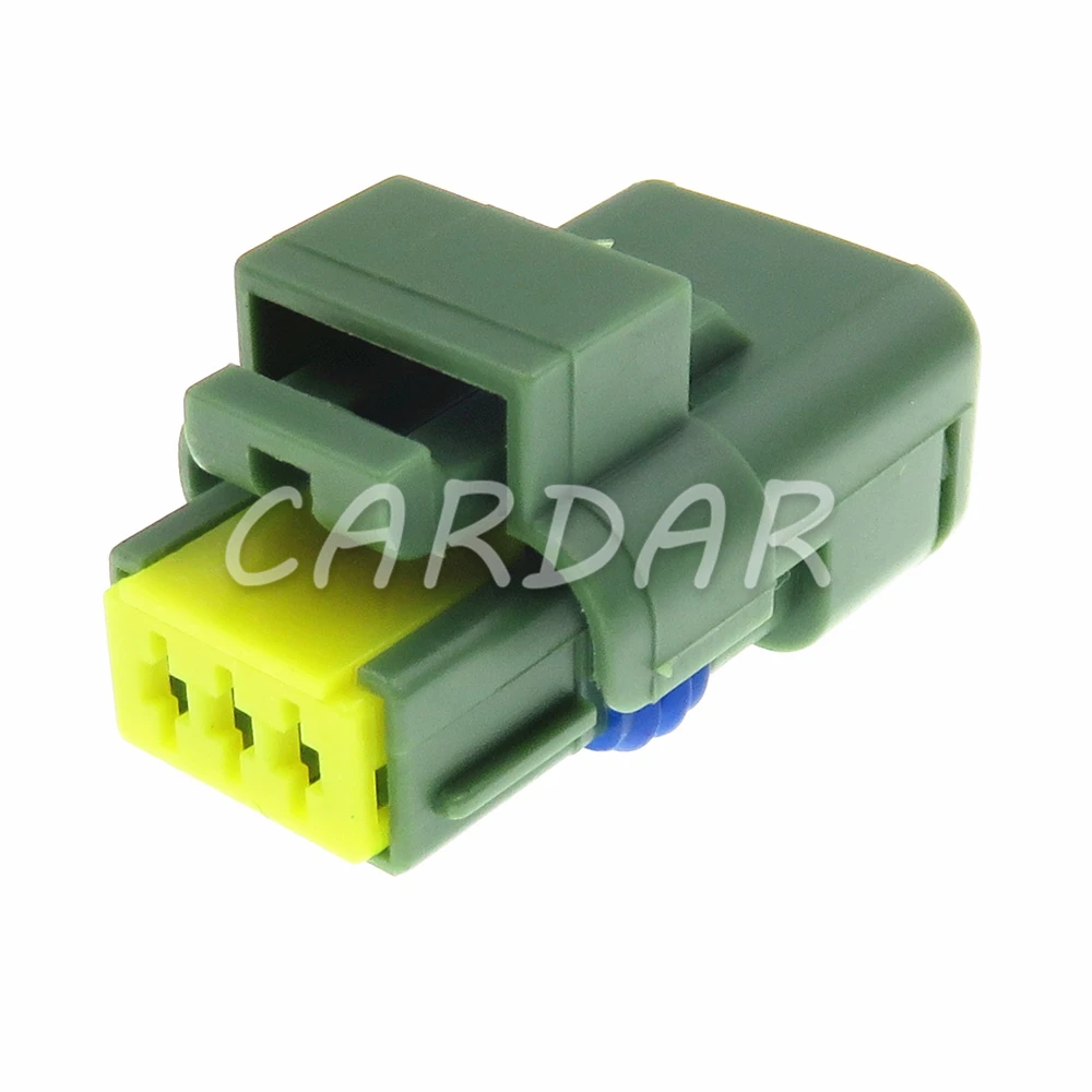 1 Set 3 Pin 1.5 Series 211PC032S5049 Green Automobile Water Temperature Sensor Wire Cable Socket AC Assembly With Terminal