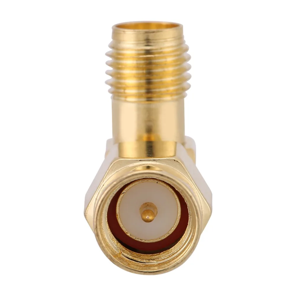 5 pz/lotto SMA connettore SMA maschio a femmina adattatore 90 gradi angolo retto RF connettore coassiale montaggio PCB strumenti di collegamento