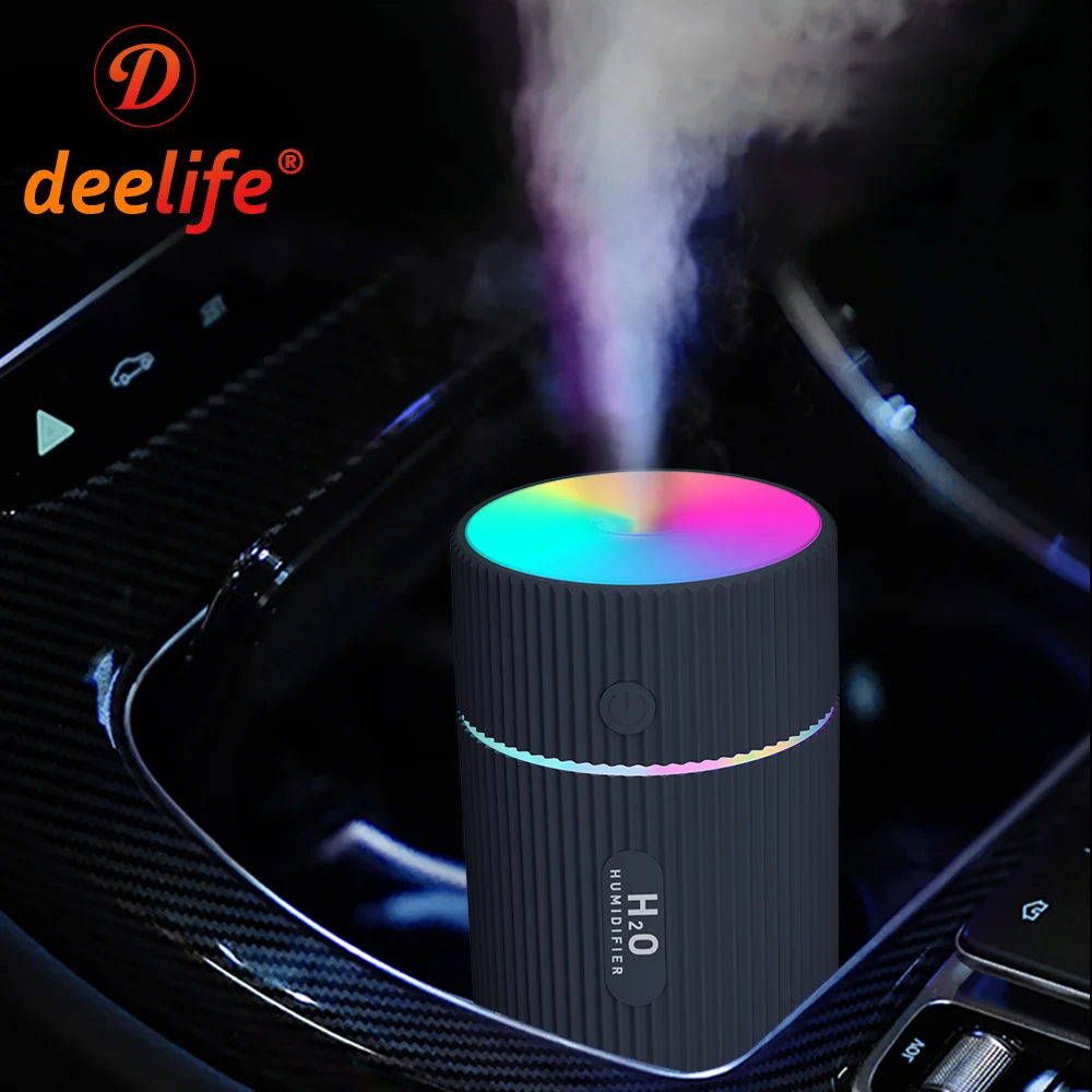 

Deelife Car Air Humidifier Diffuser Aroma Auto Mist Sprayer Portable Nano Spray Humidifier Fogger