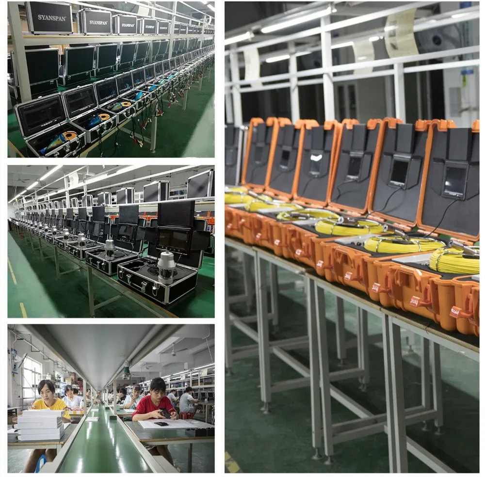 Cable Replacement of SYANSPAN Sewer Pipe Inspction Camera/ Drain Sewer Industrail Endoscope Camera 20/30/50/100/200M Borescope