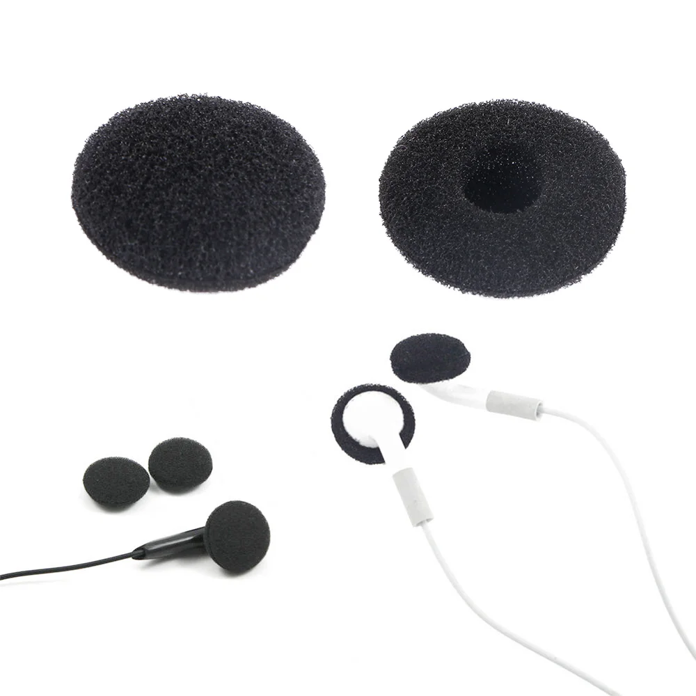 10 Pairs 20 Pcs 15 mm Soft Foam Earbud Headphone Ear pads Replacement Sponge Covers Tips High Quality For Wholesale Dropshipping