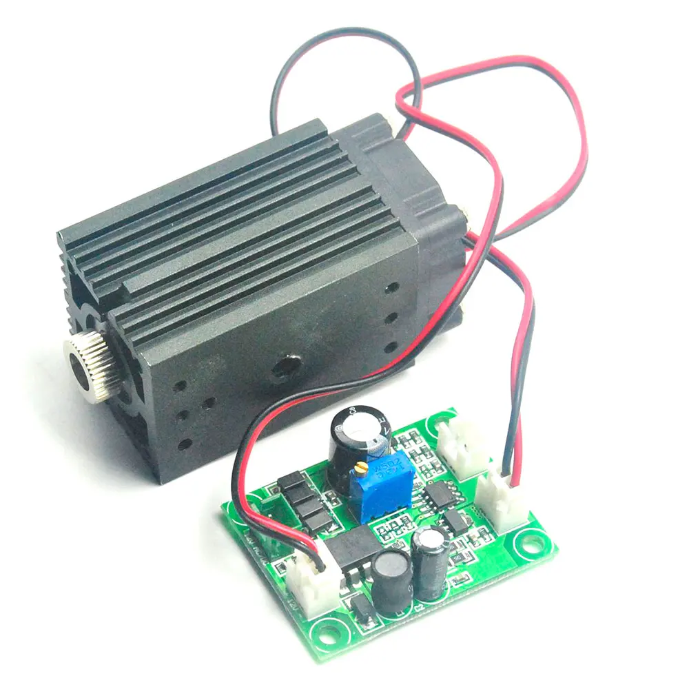 Laser bleu, Module de points de Diode NDB7875 avec Modulation TTL 12V, 450nm 445nm 100mw