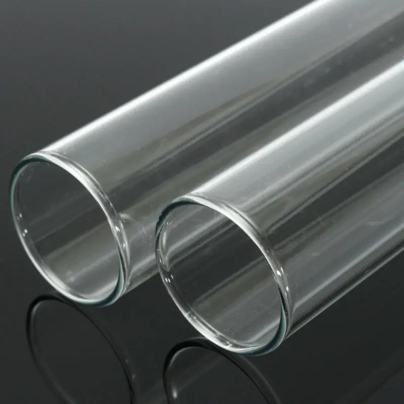 5 pieces of glass transparent test tube 10mm-30mm borosilicate  U-shaped bottom laboratory school education supplies