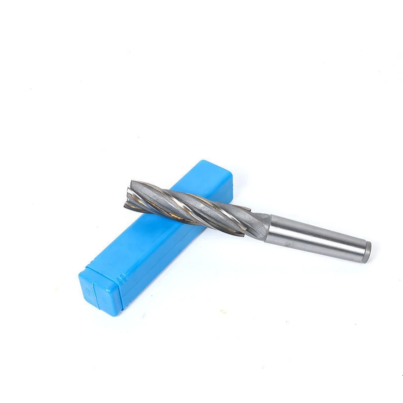 Inlaid Carbide Spiral End Mills, Tungsten Steel Cutting Tools, Measuring Tools, Alloy YG8K30 Straight Shank 10-25