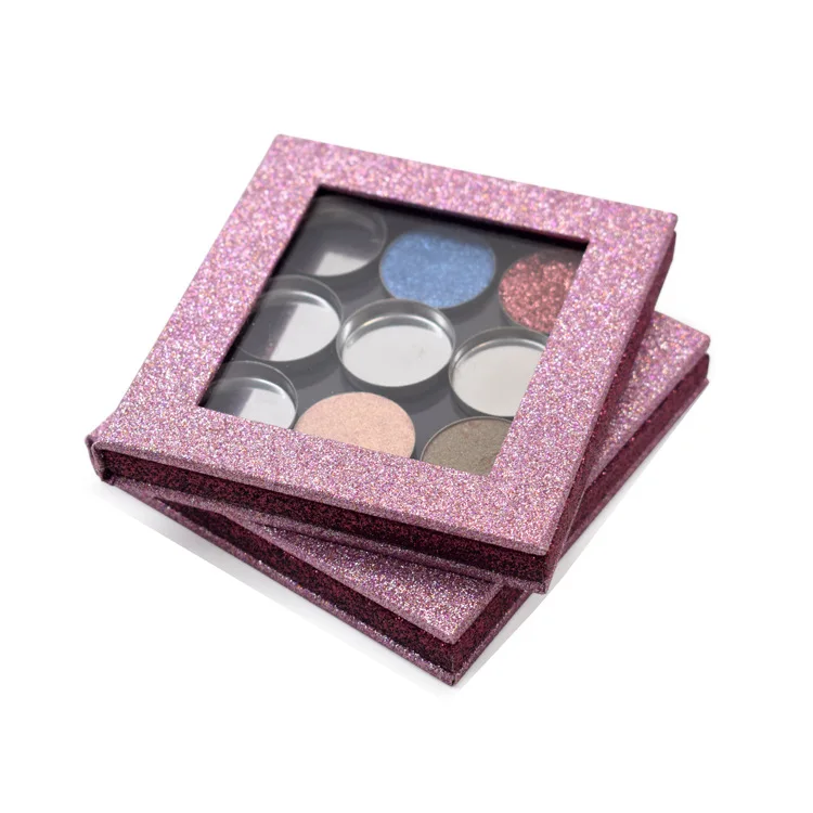 Magnetic Palette Portable Makeup Sub-package Storage Empty Box Autonomous Eye Shadow Lipstick Plate Sale