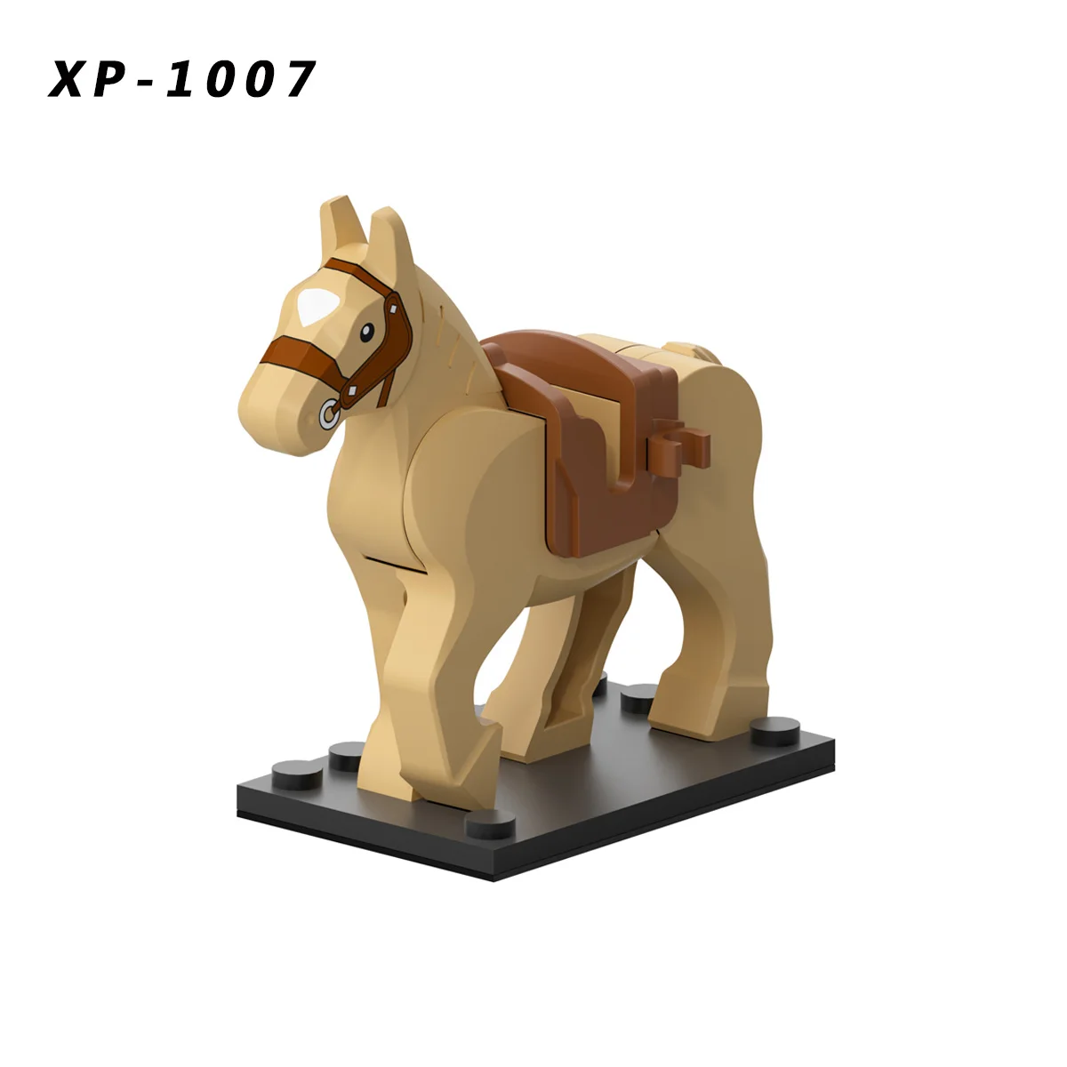 Plastic  Mini Blocks Action Figures  Roman Knight  military  Horses Saddles  Mahler Toy   Children\'s Toys XP1011-1016 XP1007-10