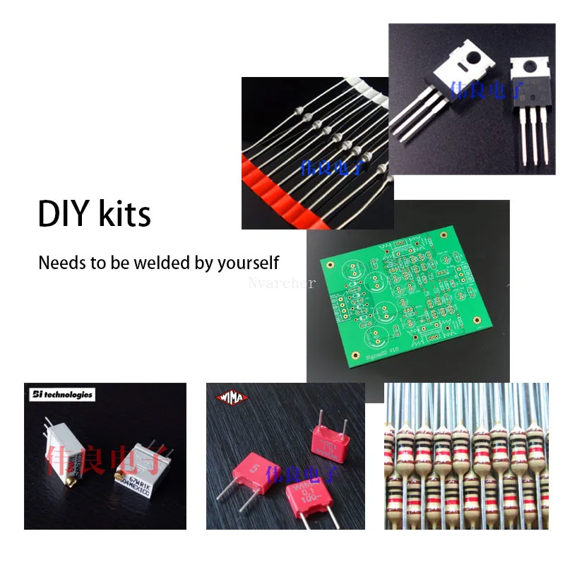 Sigma22-Tubo de campo de ruido UV Ultra bajo, componentes discretos, placa de potencia Servo positiva y negativa estabilizada por CC