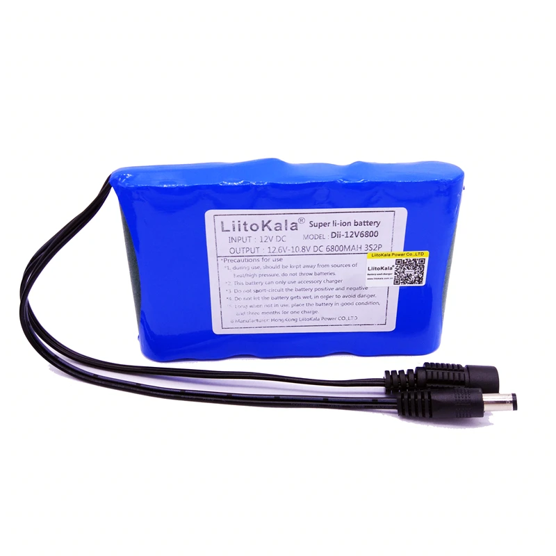 12V 2200mah 3000mAh 6800mah 9800mah 10ah 18650 li-lon DC 12V Super ładowalny akumulator