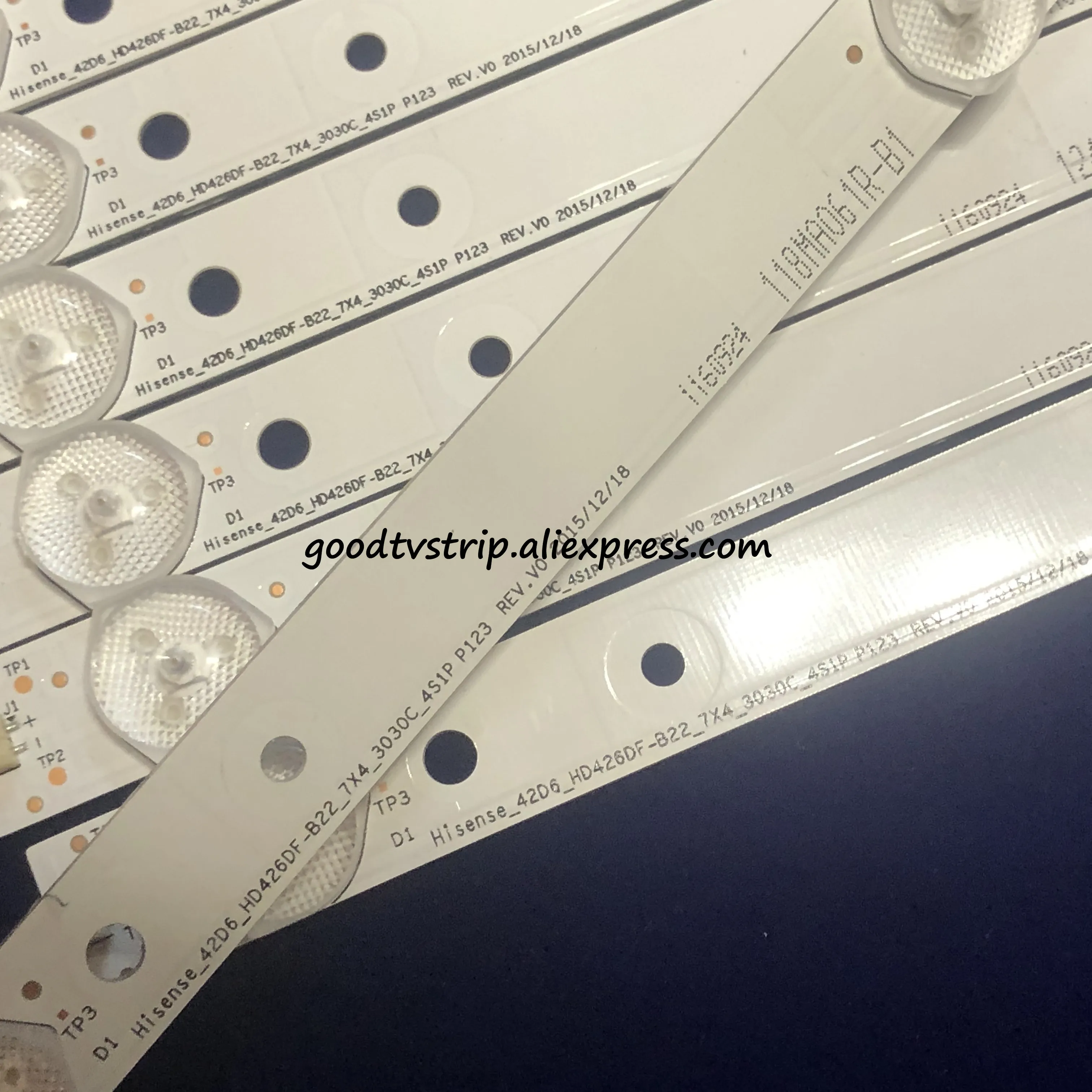 LED Backlight Strip para LG, 42K1800, LED42K3110, 7PCs