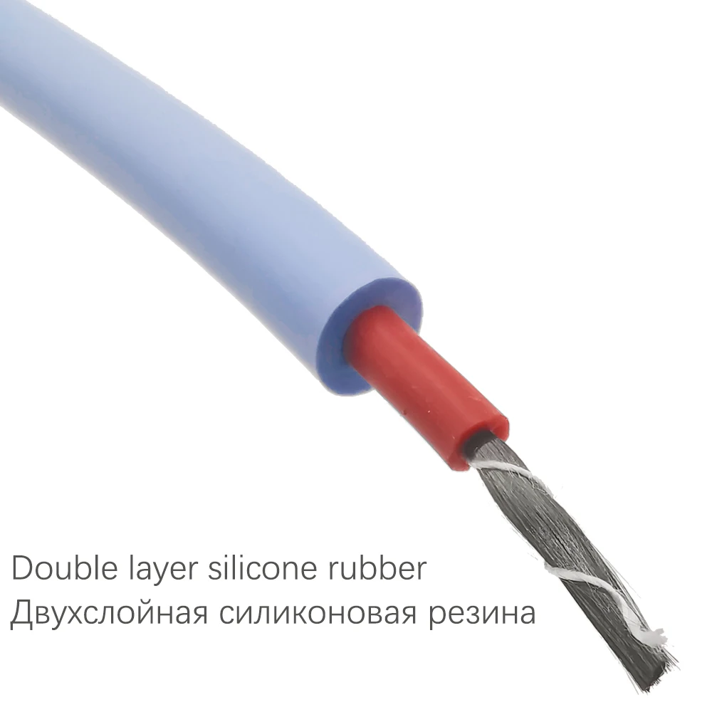 230 watt/12.5 m Professionale in fibra di carbonio di riscaldamento a Pavimento cavo di Riscaldamento filo di Riscaldamento A Doppio strato molle della gomma di silicone