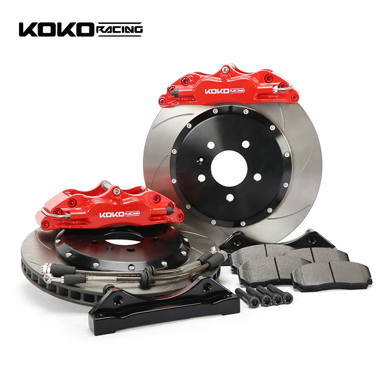 

Upgrade Brake System 4 Pots Brake Caliper Kits 330*28mm dragon pattern Brake Disc Rotor for fiat 500 abarth