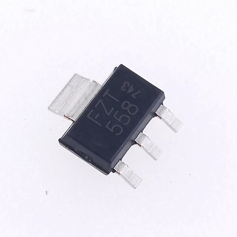 20 개/몫 원래 FZT558 FZT558TA 400V200MA 0.2A PNP SOT223 재고