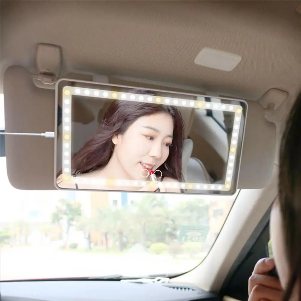 

Car Makeup Mirror Auto Sun Visor Mirror Large Car Makeup Sun-shading Mirror Car Cosmetic Mirror Vanity Mirror Auto Supplies