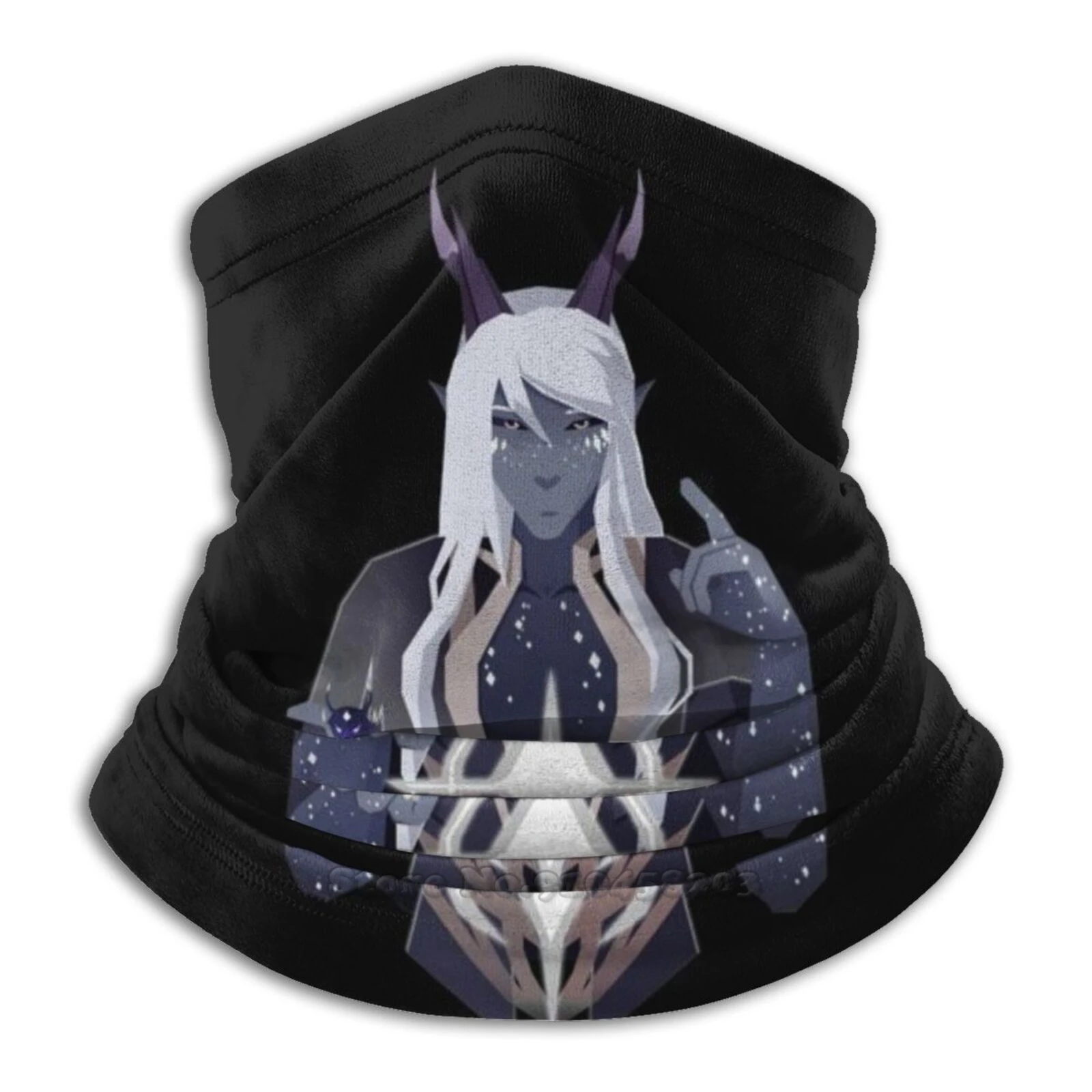 How May I Better Serve You ? Scarf Neck Gaiter Warmer Headwear Cycling Mask Dragon Prince Aaravos The Dragon Prince Startouched