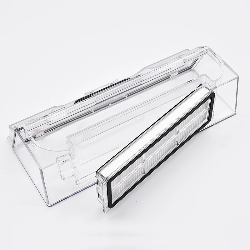 Accesorios de caja de polvo para Xiaomi Mijia 1C STYTJ01ZHM, aspiradora robótica Roborock, piezas de cubo de polvo con filtro hepa