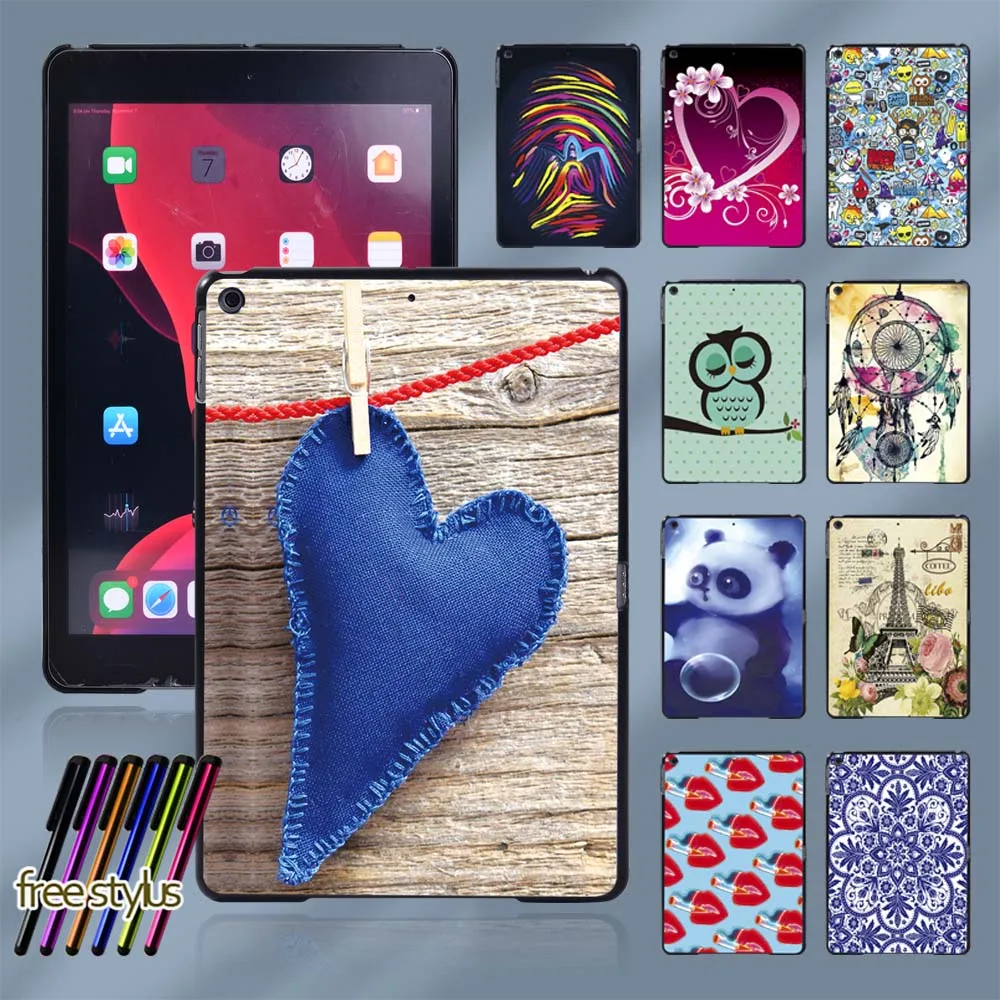 

Tablet Hard Shell Case for Apple IPad 8 2020 8th Generation 10.2 Inch Tablet Drop Resistant Protective Case + Free Stylus
