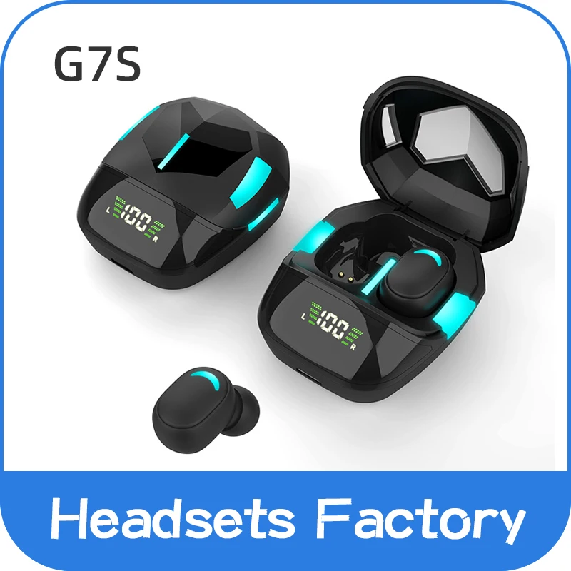 G7S TWS Tai Nghe Không Dây Tai Nghe Thấp Trễ Bluetooth 5.1 Tai Nghe HiFi Âm Nhạc Stereo Tai Nghe Nhét Tai Có Mic Cho Chơi Game