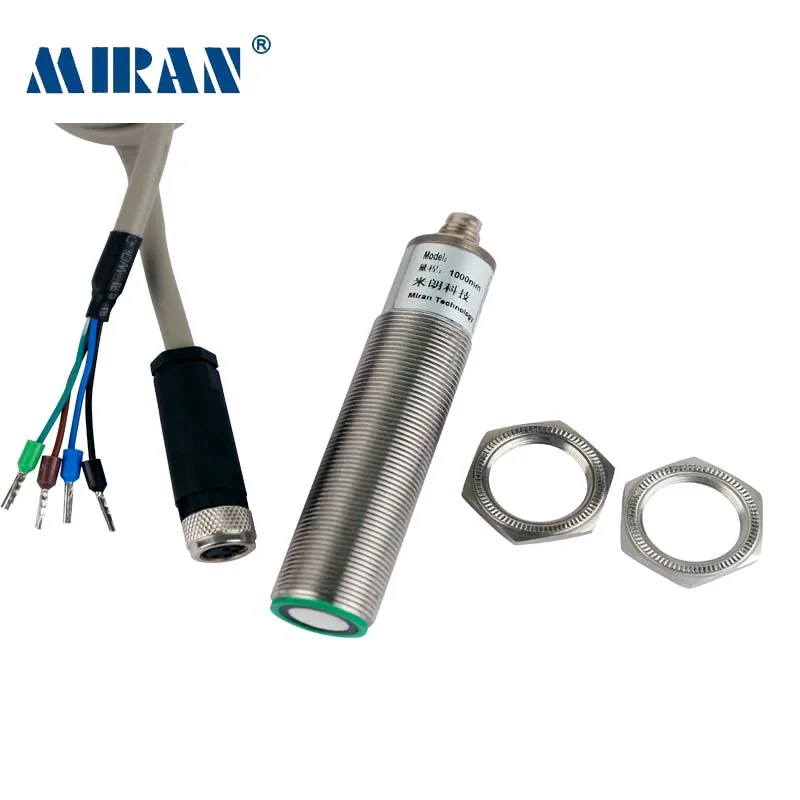 MIRAN Ultrasonic Distance Sensor MCSB 70-1070mm High Precision With 0-10V/4-20MA Motion Detector Proximity Switch Analog Sensor