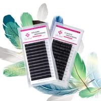 GENIELASH, extensiones de pestañas individuales profesionales de todos los tamaños, suministros CDD + Curl, extensiones de pestañas con volumen ruso, Cilios
