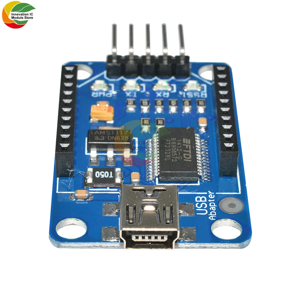 Módulo adaptador de interfaz para Arduino Nano, placa Pro Mini FT232RL FT232 BTBee Bluetooth Bee USB a Serial IO, 3,3 V 5V